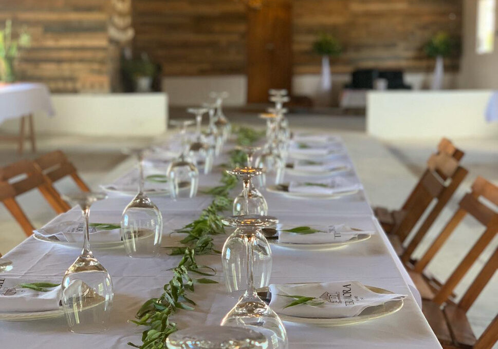 Comedor de posada de campo Tierra Mora